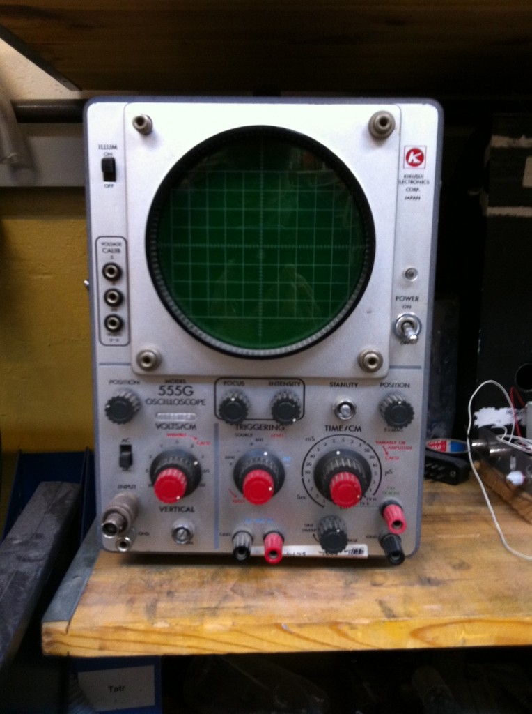 Oscilloscopes always make a good impression [ a n y m a research